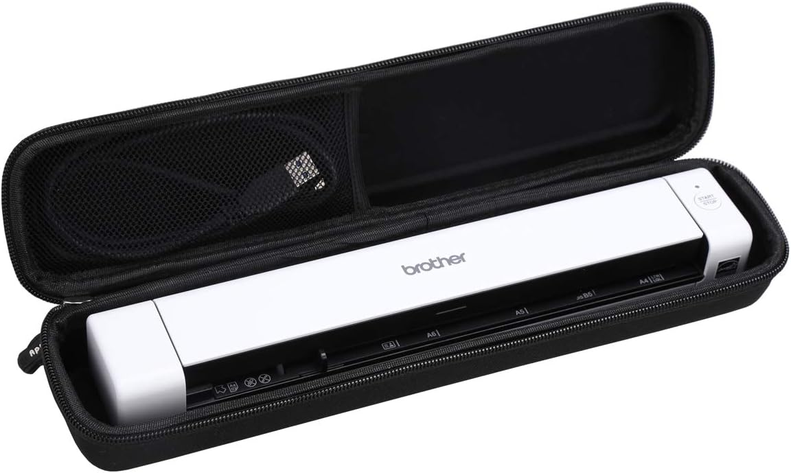 Hard Travel Storage Case for Compact Mobile Document Scanner I59585