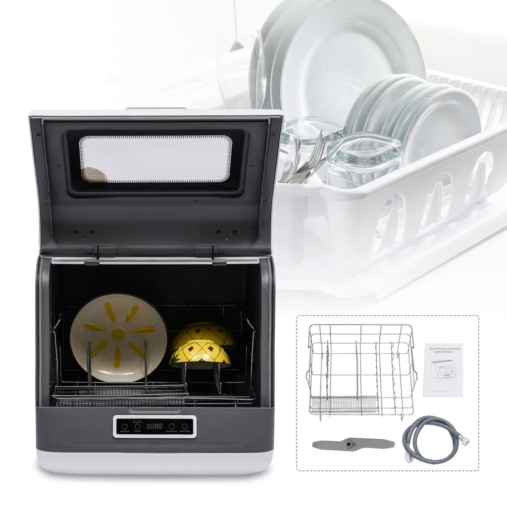 Portable Countertop Dishwasher with 3 Washing Programs F81293