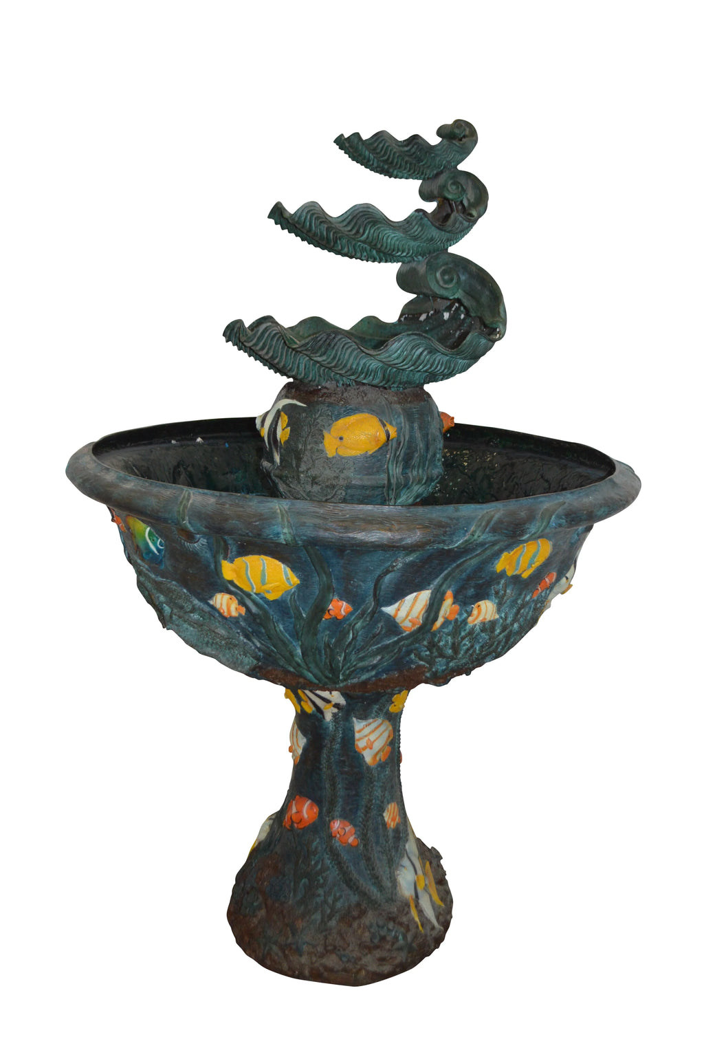 Bronze Fountain with three steps shells T703