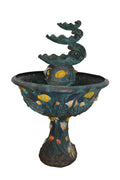 Bronze Fountain with three steps shells T703