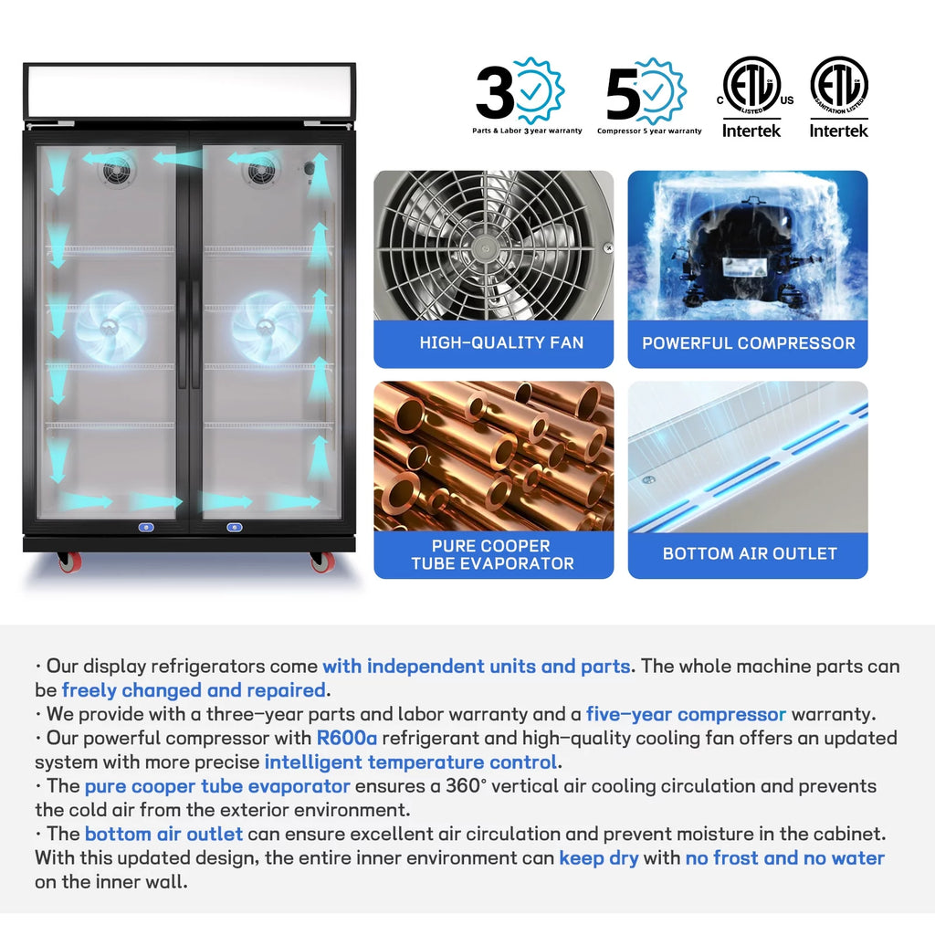 38.5 Cu.Ft Merchandising Refrigerator Q616