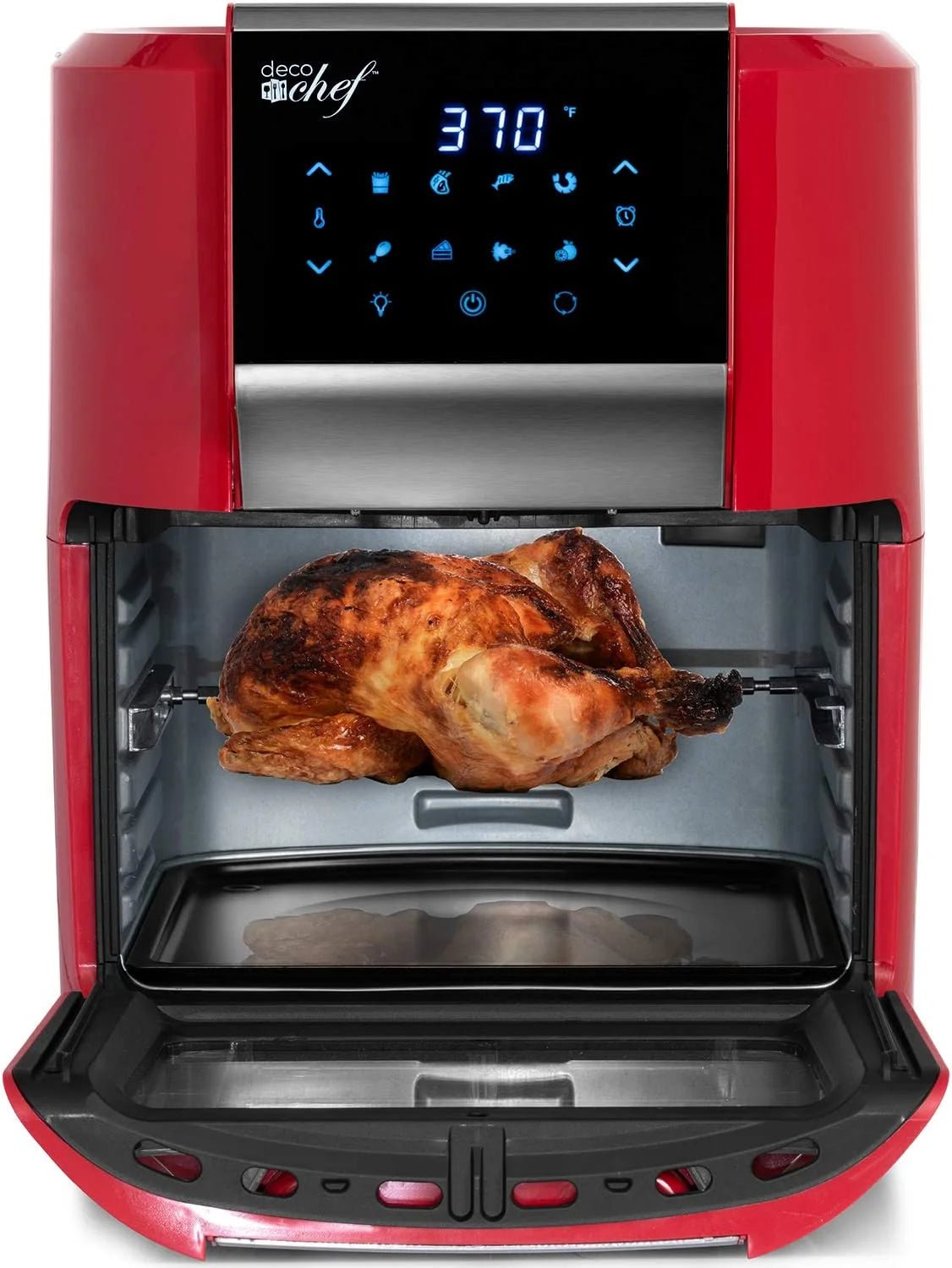 12.7 QT Digital Air Fryer Oven with 3 Roasting Racks T2644