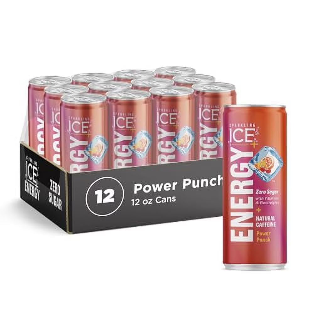 Sparkling Water with Vitamins & Electrolytes, Zero Sugar, 12 fl oz Cans (Pack of 12) Z8905