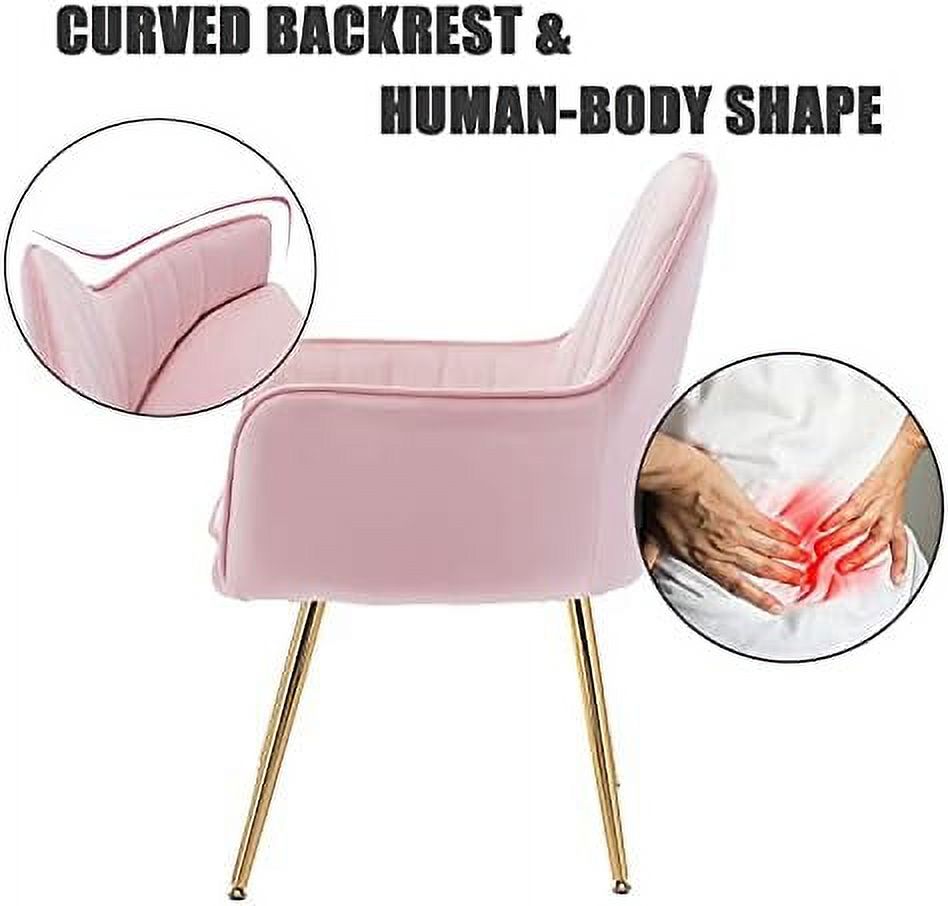 Beige Velvet Accent Chair A913837