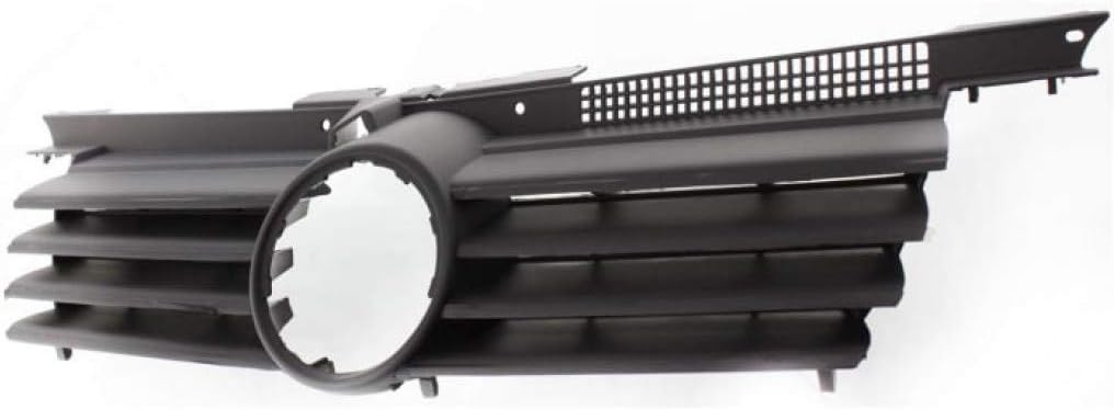 Black Shell & Insert Grille Assembly with Chrome Molding X93750