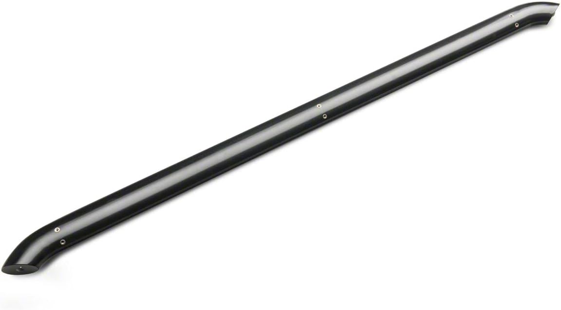 Black Oval Bent End Side Step Bars W978093