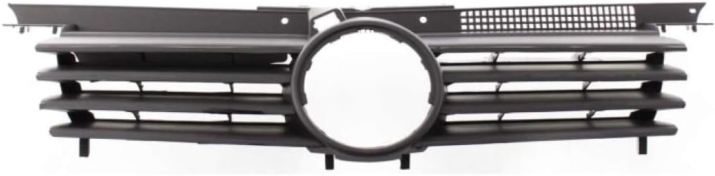 Black Shell & Insert Grille Assembly with Chrome Molding X93750