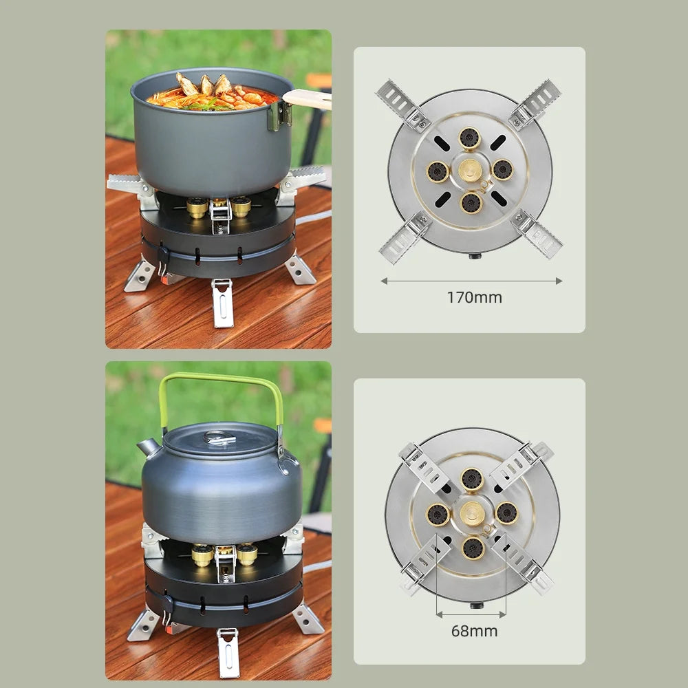 Foldable Gas Stove for Camping B411607