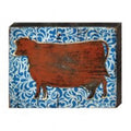 Cow Art on Board Wall Decor Q645098