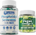 Vegan Omega 3 Gummies and Phosphatidylserine Gummies Sugar Free Q4858
