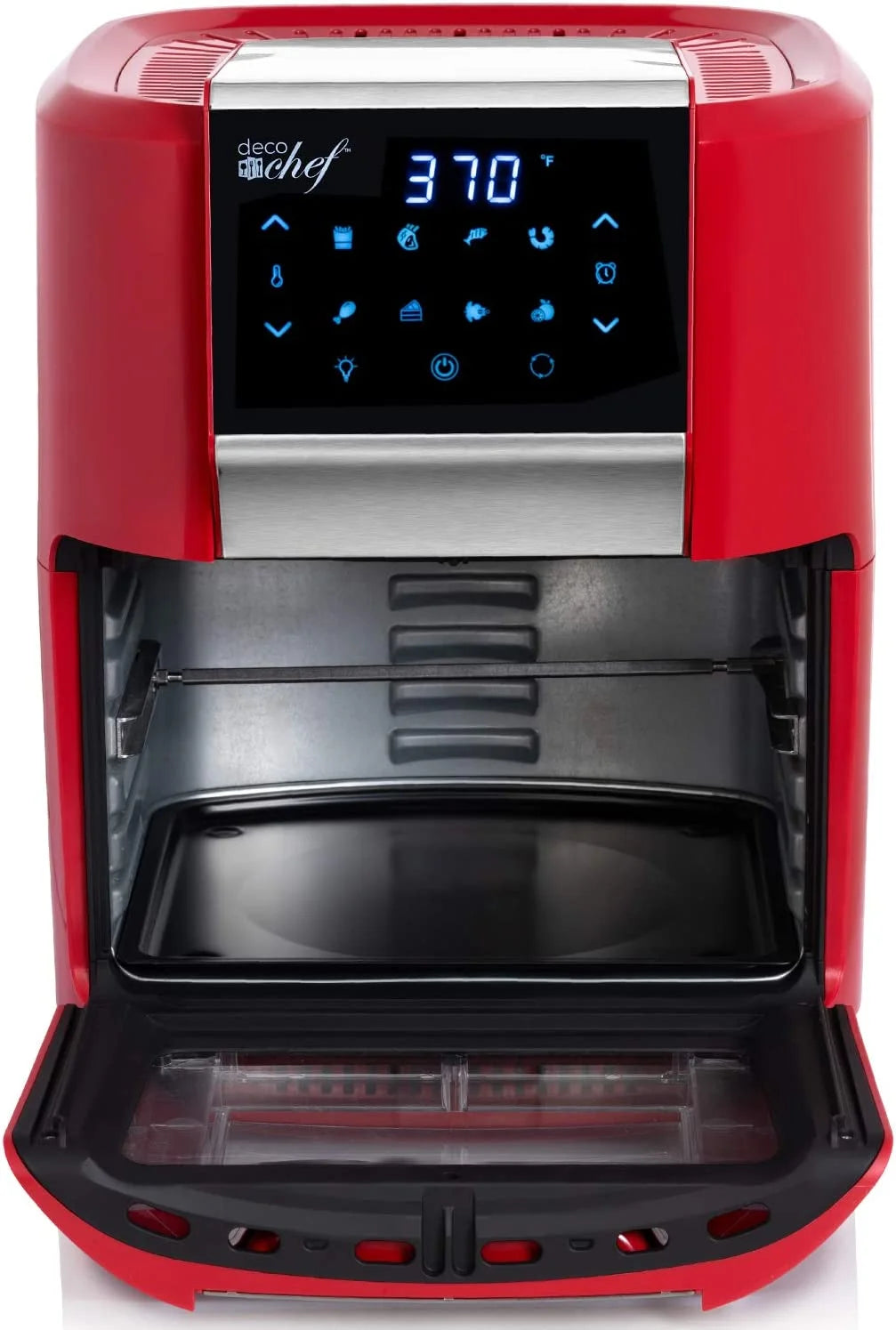 12.7 QT Digital Air Fryer Oven with 3 Roasting Racks T2644
