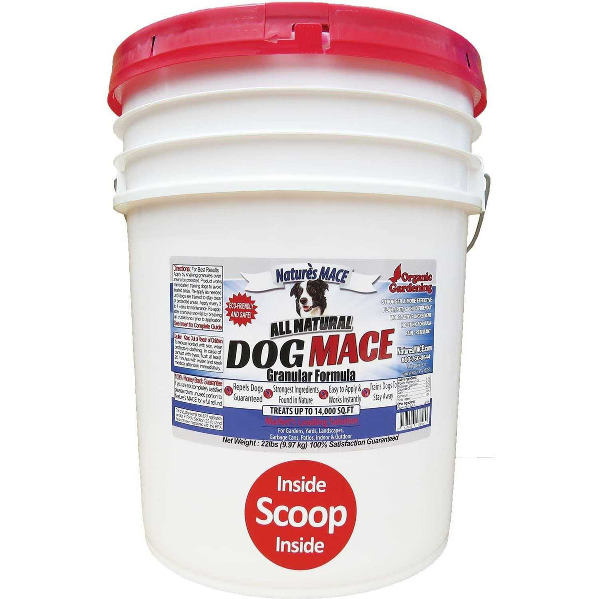Dog Repellent 22LB Treats 14,000 Sq. Ft. F33666