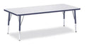Rectangle Activity Table Gray Navy H9480