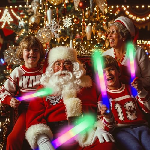 12 PCS Foam Glow Sticks with 3 Modes V197154
