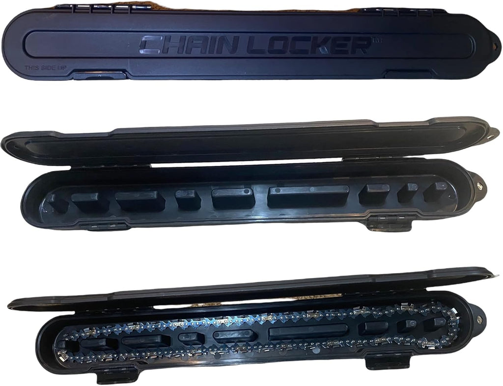 Orange Chainsaw Chain Storage Case J400877