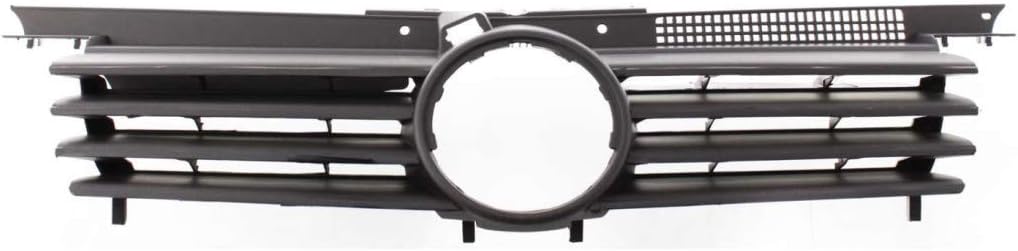 Black Shell & Insert Grille Assembly with Chrome Molding X93750