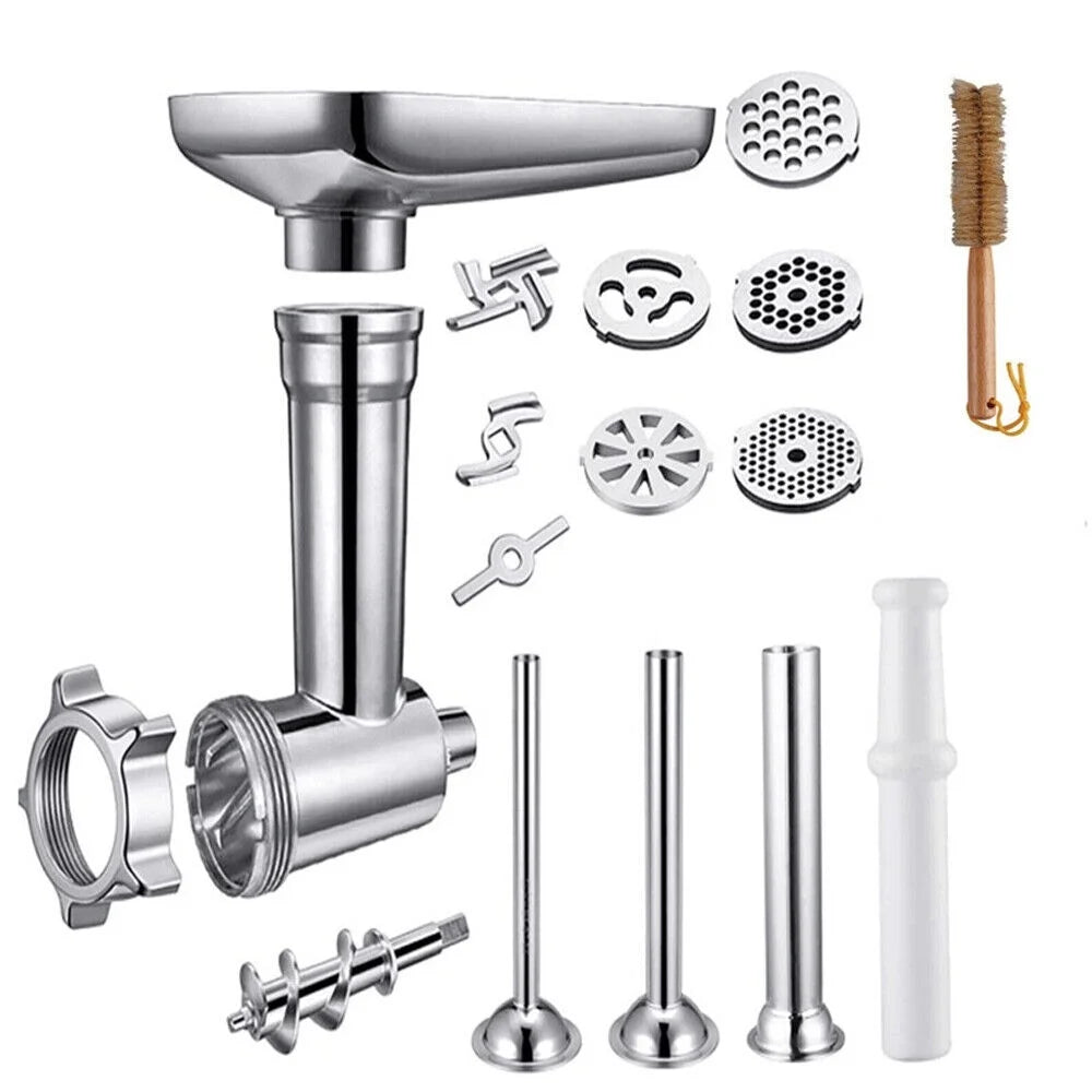 Metal Food Grinder Attachment for KitchenAid Stand Mixers I778