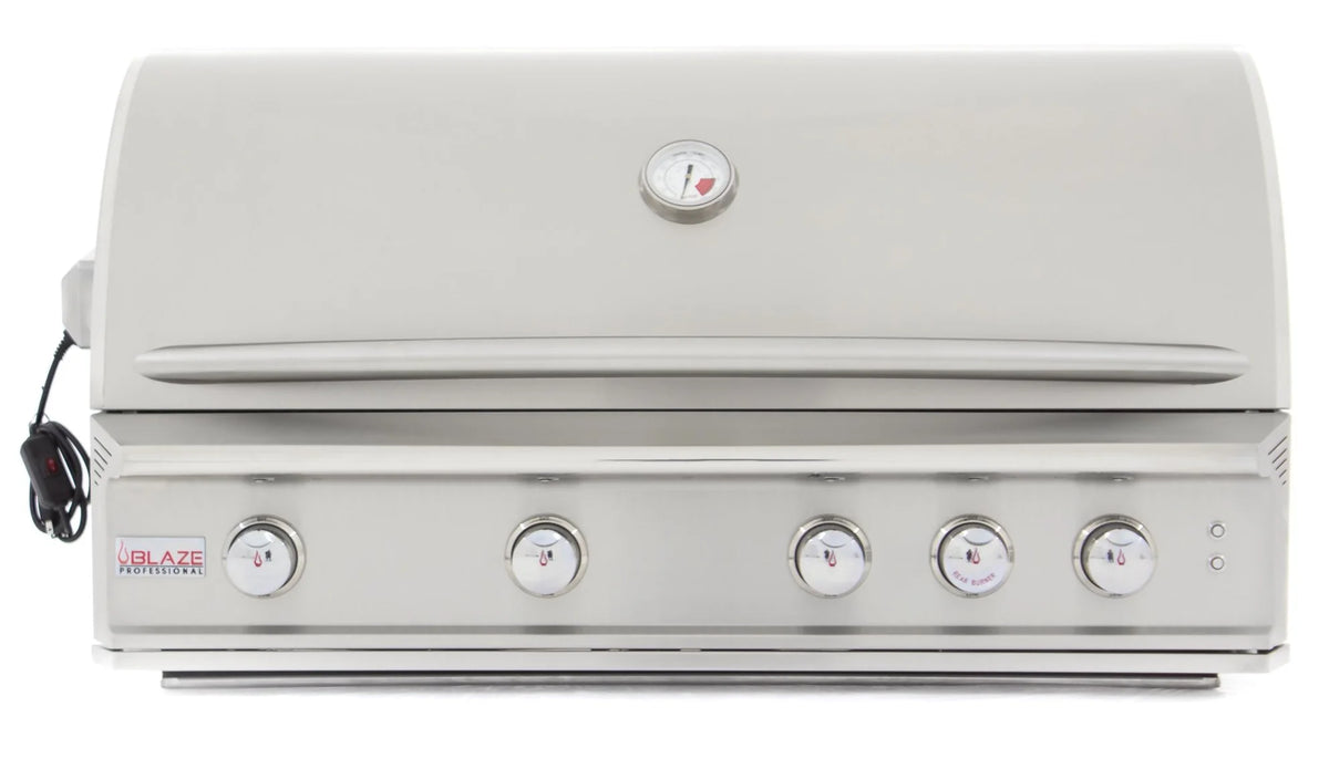 44 in. 4 Burner Built-In Propane Gas Grill D60402