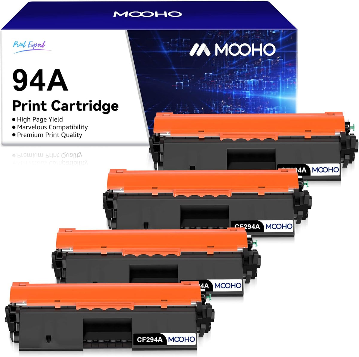 Black 4 Pack Toner Cartridge O516117
