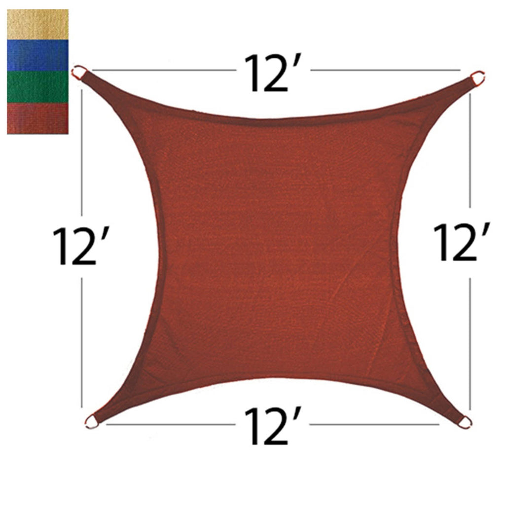 Terracotta 12 ft Sun Shade Sail V680085