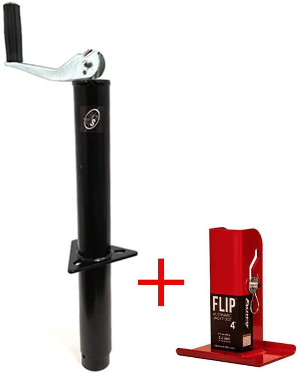 2,000 lbs. A-Frame Trailer Jack with 4" Flip Foot S856178