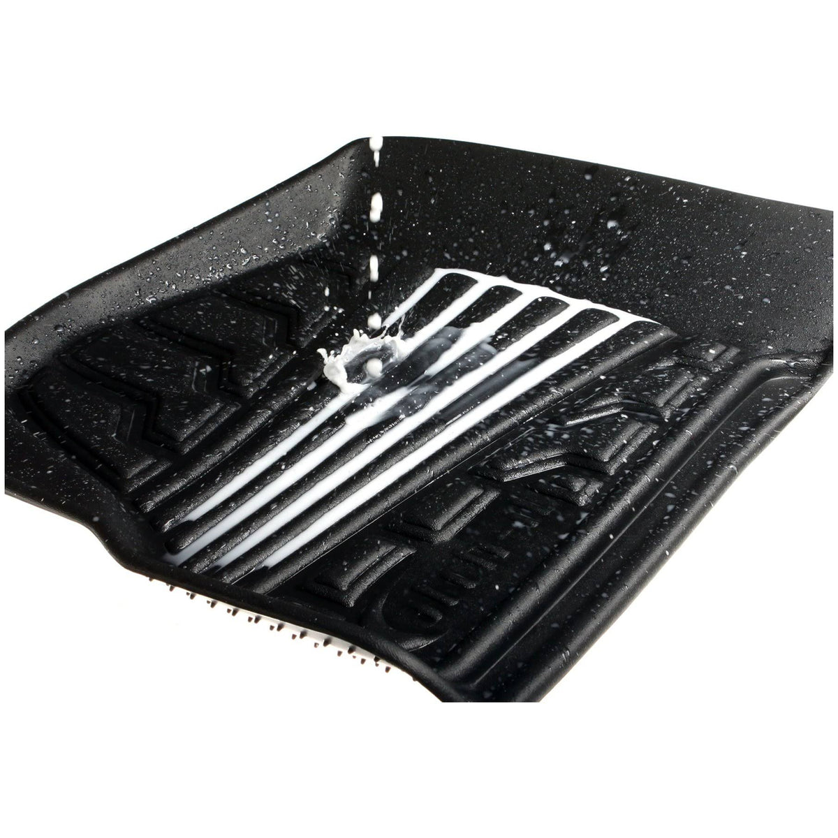 Black Vinyl Rear Floor Mat O968