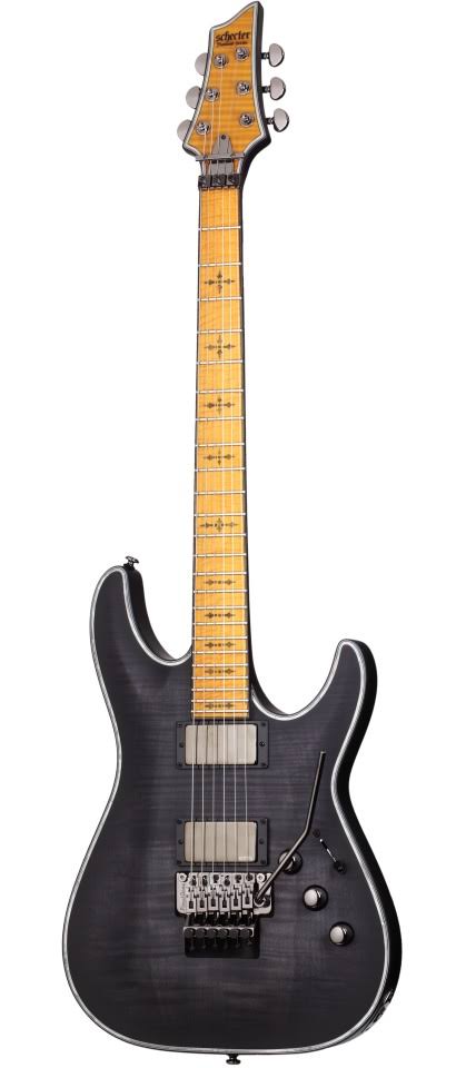 See-Thru Black Satin Electric Guitar B603738