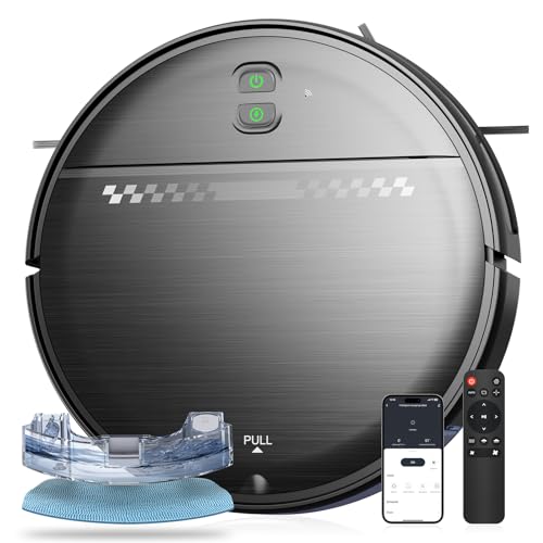 2-in-1 Robot Vacuum and Mop Combo, 2300Pa Suction W634474