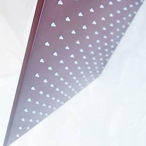 Oil Rubbed Bronze Ceiling Mount Rainfall LED Shower Head with Shower Arm X81351