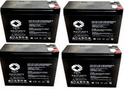 12V 10Ah Replacement Battery 4 Pack O8231