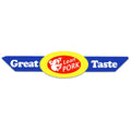Die-Cut Greaseproof Strap Label Blue J3078
