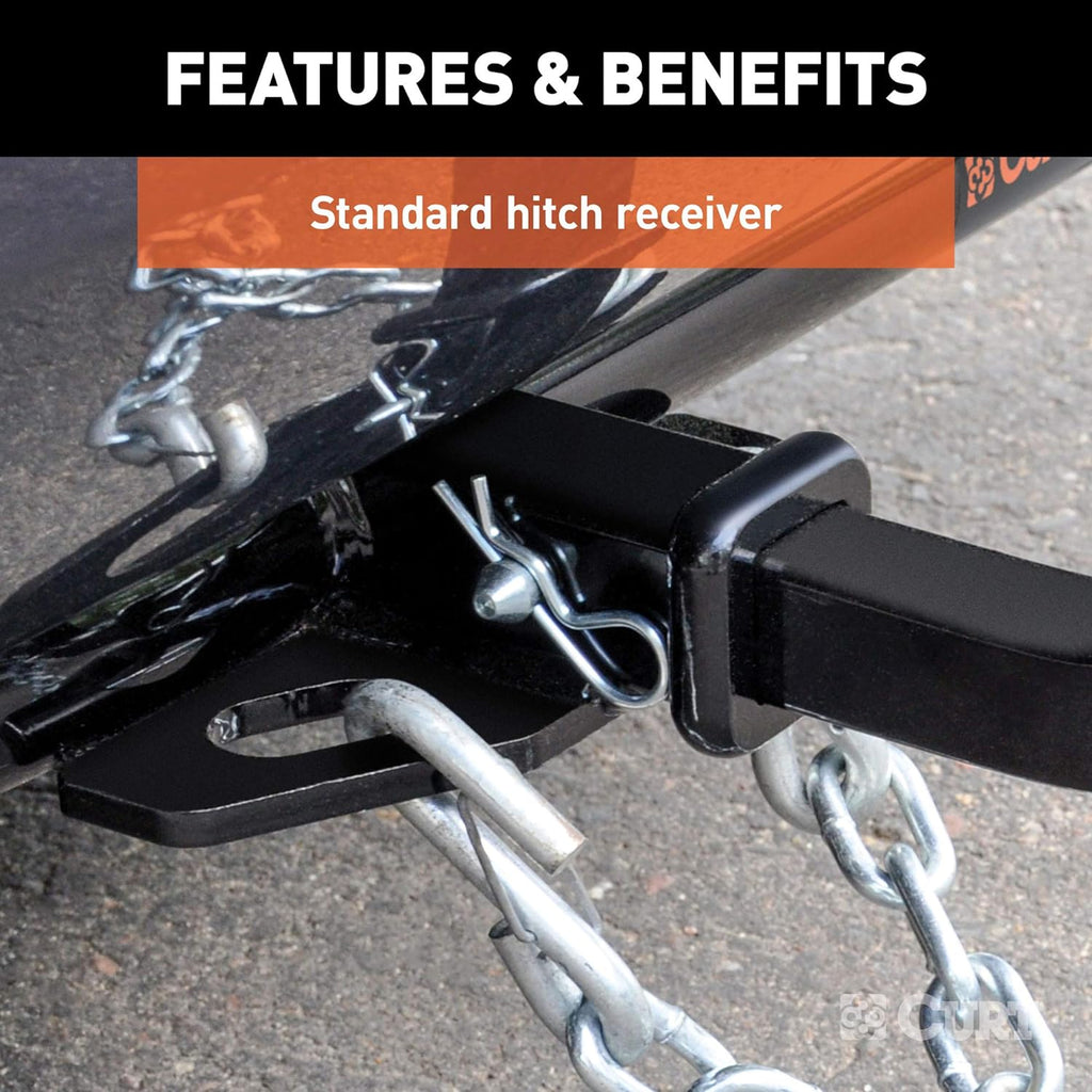 Class 1 Trailer Hitch with Ball Mount, 1-1/4-In Receiver D180