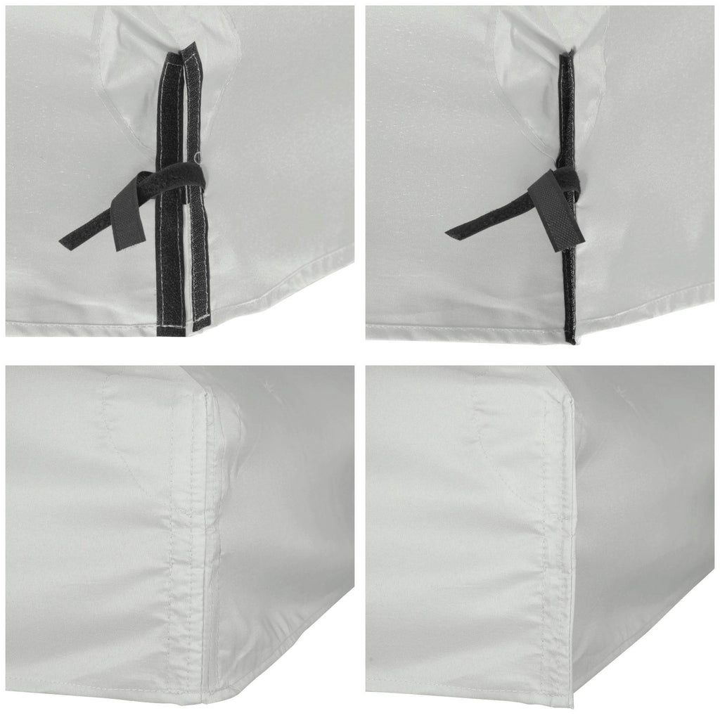 10x10ft Grey Gazebo Canopy Replacement M3492