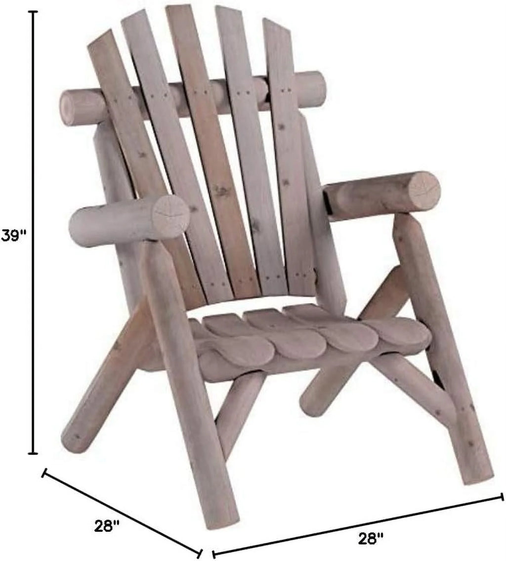 Cedar Log Lounge Chair B979544