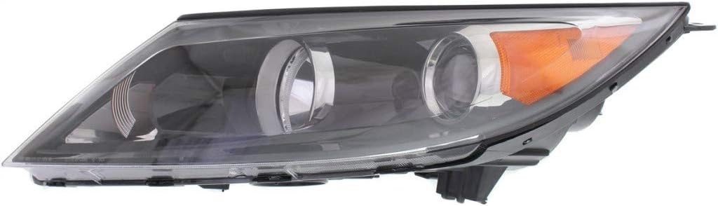 Halogen Headlight Assembly for Kia Sportage 2011 2012 Passenger Side B658