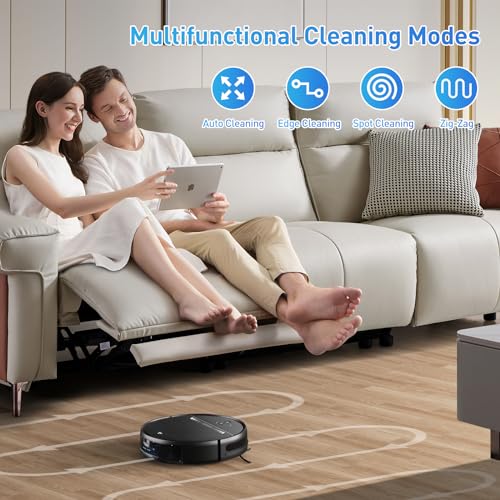 2-in-1 Robot Vacuum and Mop Combo, 2300Pa Suction W634474