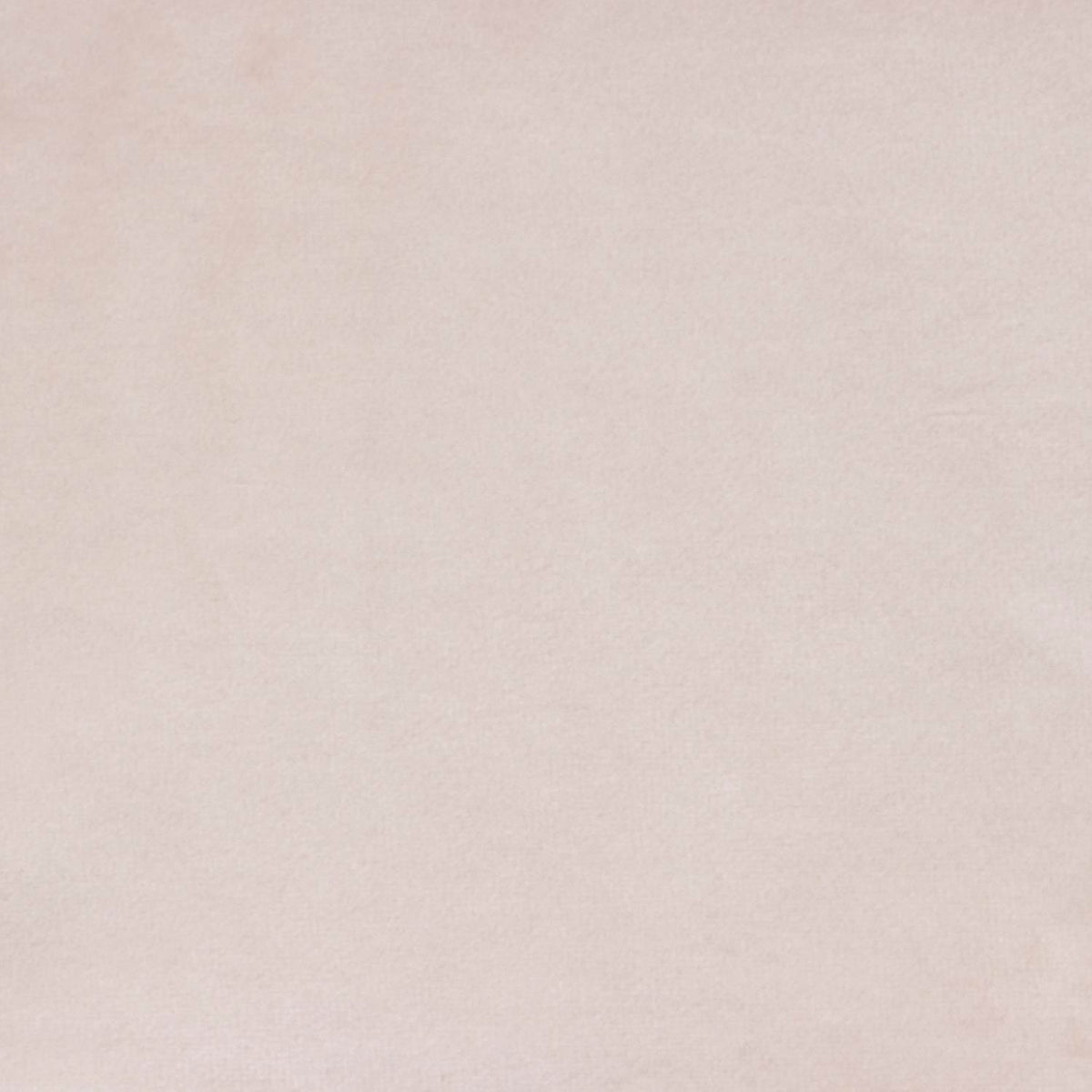 Blush Pink Velvet Round Accent Ottoman B582