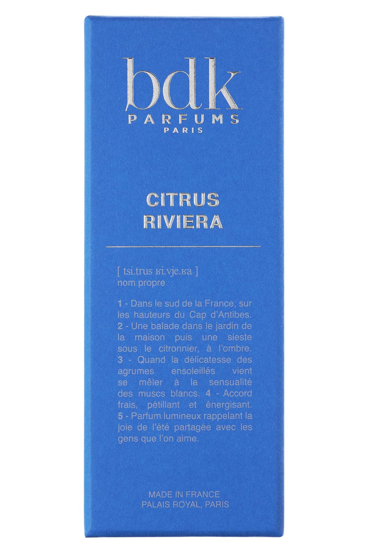 Citrus Riviera Eau De Parfum 100ml K7623
