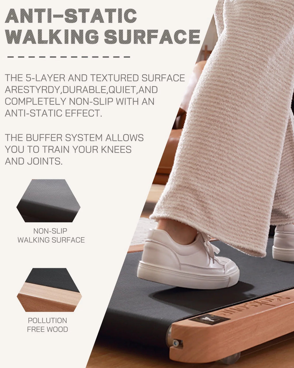 Under Desk Treadmill with Remote Control E278843