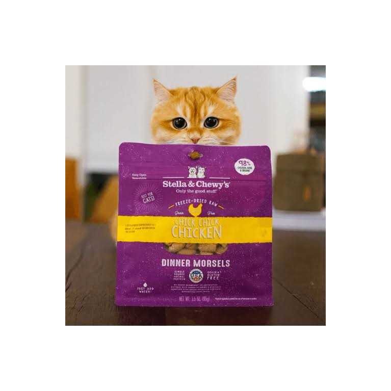 Freeze-Dried Salmon Chicken Cat Food X42090