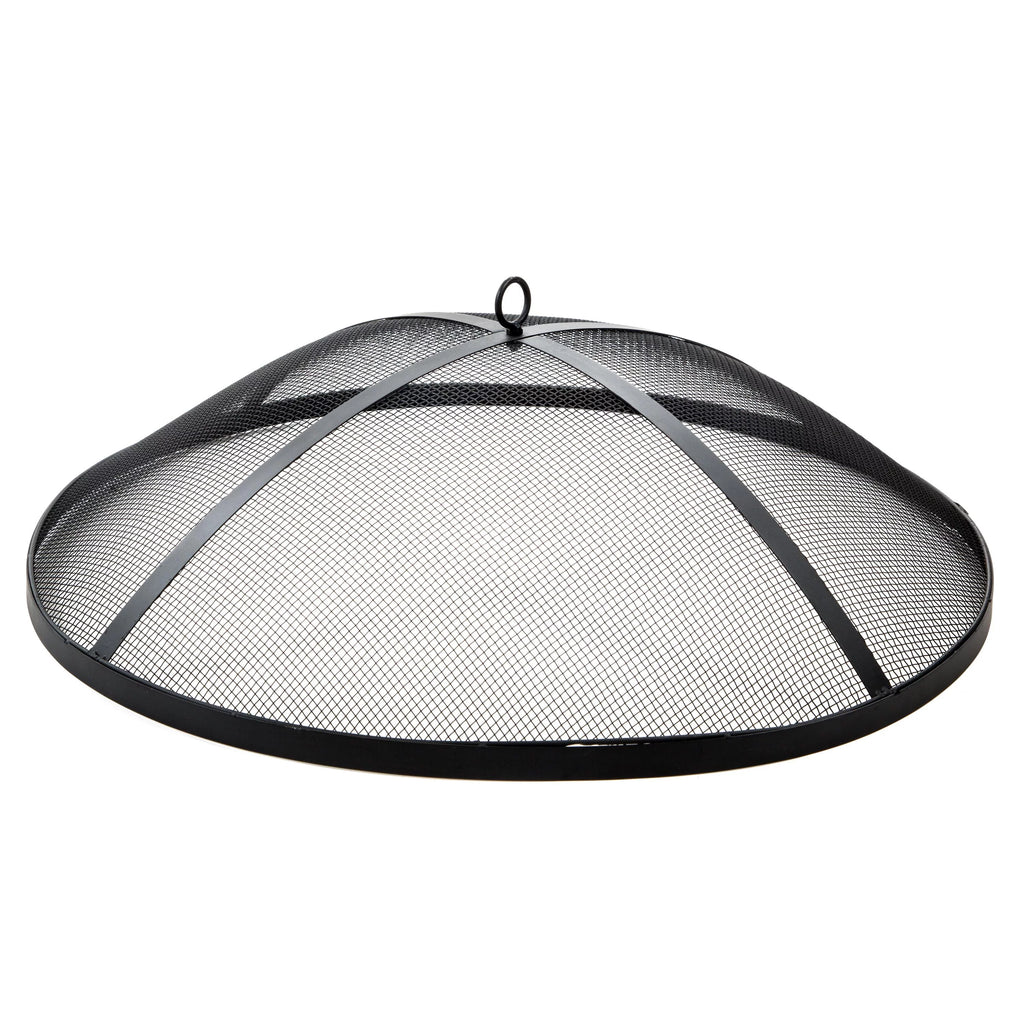 Wood Burning Fire Pit with Dome Screen & Poker M239