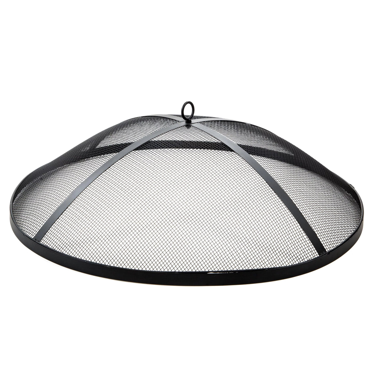 Wood Burning Fire Pit with Dome Screen & Poker M239