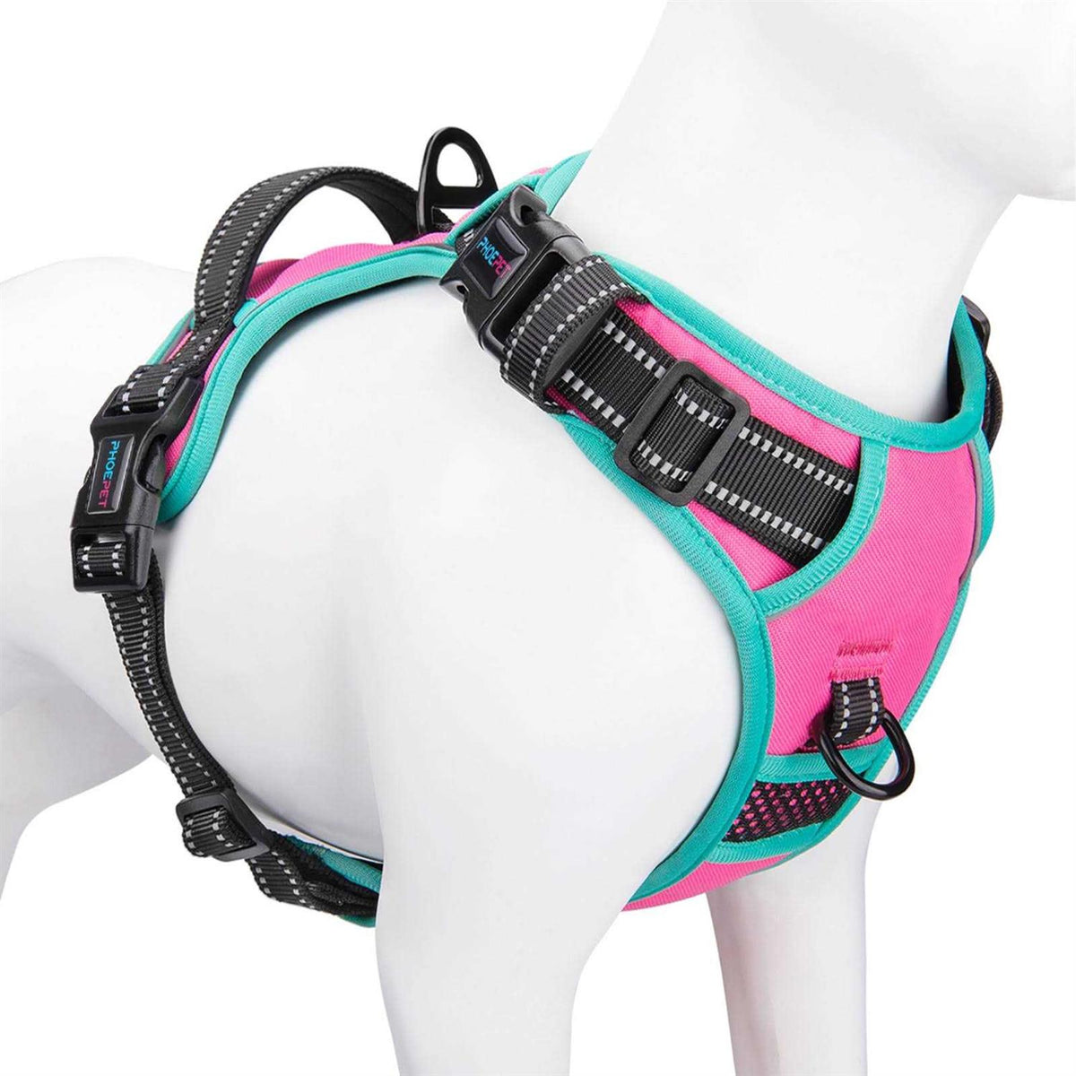 No Pull Reflective Dog Harness with Handle P52823