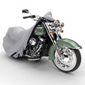 Gray Waterproof Motorcycle Cover F36556