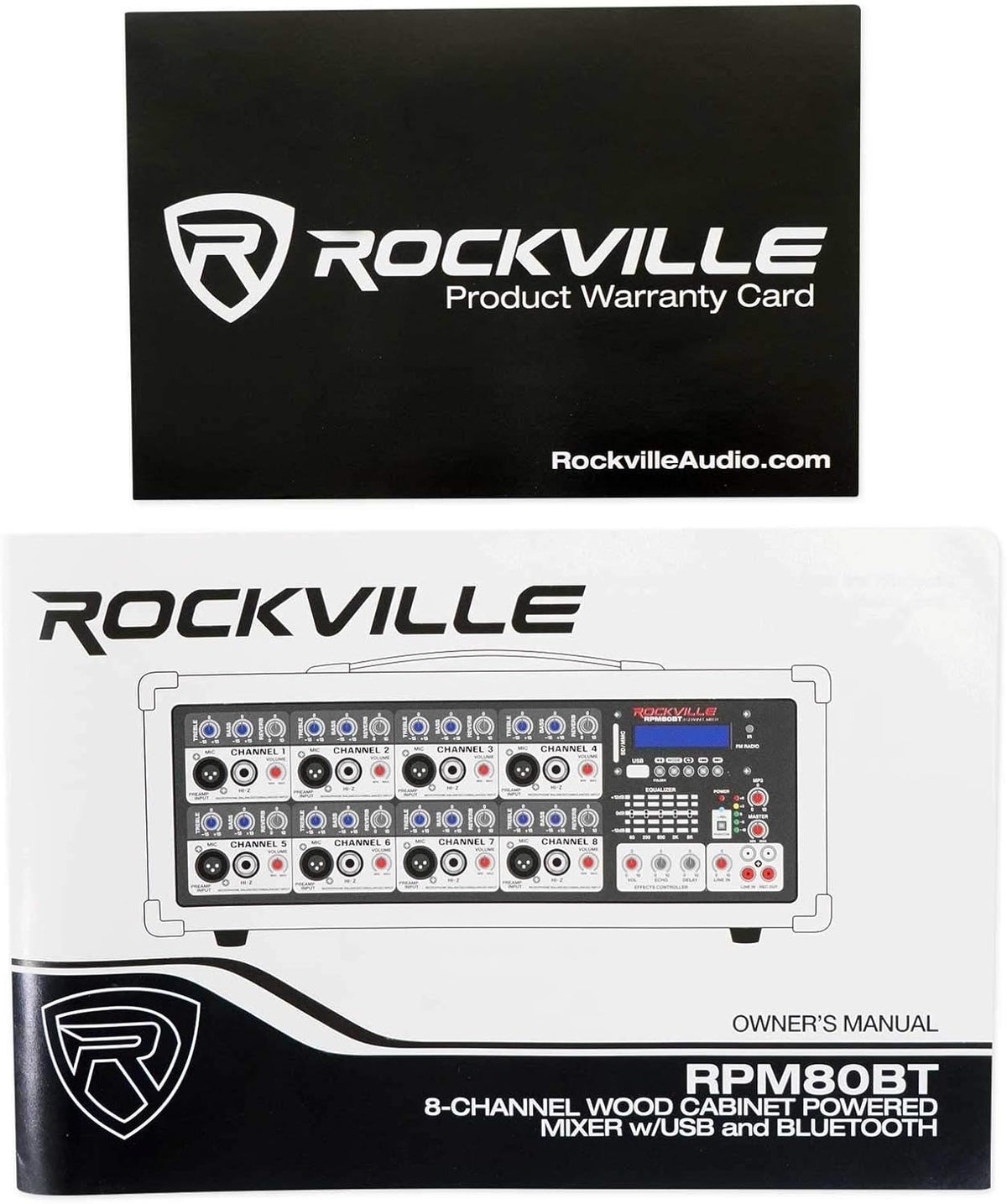 2400w Powered 8 Channel Mixer Amplifier with Bluetooth Z341
