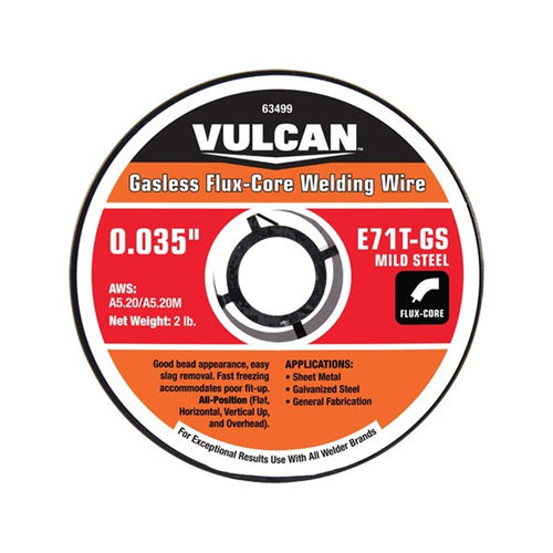 0.035 in. E71T-GS Flux Core Welding Wire, 2 lb. Roll N44300