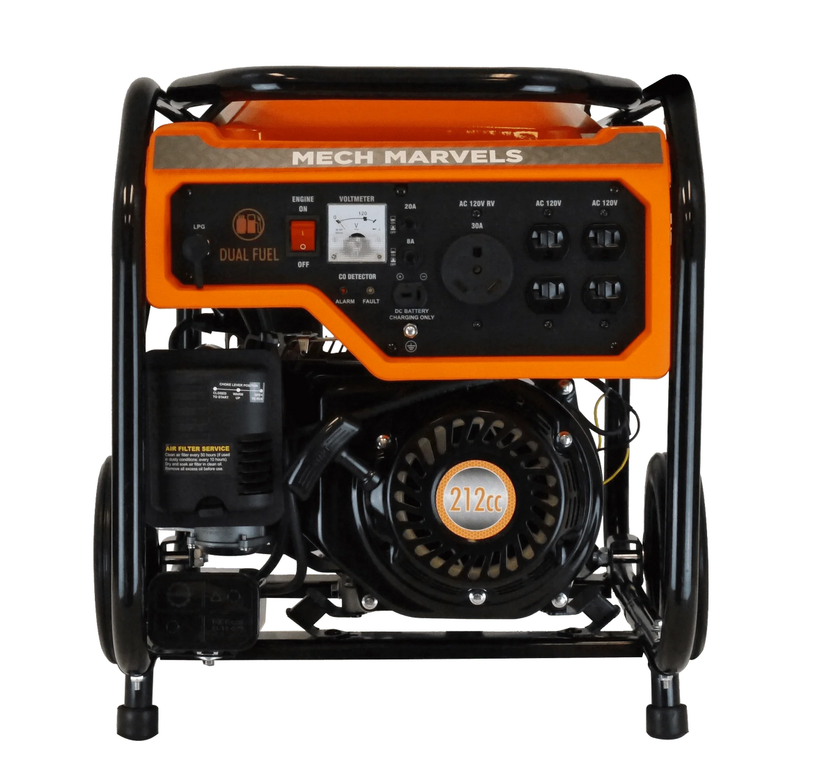 4000 Watt Dual Fuel Portable Generator V57435