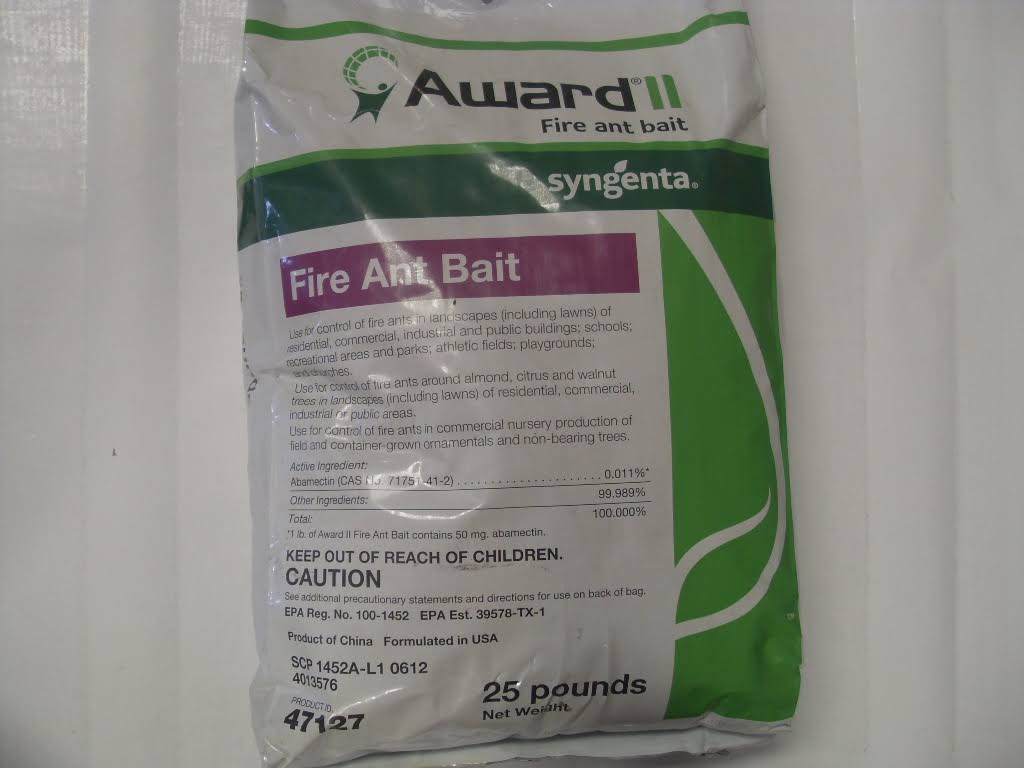 Fire Ant Bait Abamectin - 25 lb O1548