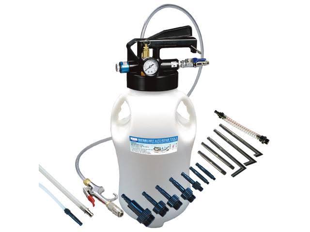 10L Two Way Pneumatic ATF Oil and Liquid Extractor with 14 Pcs Adapters N44740