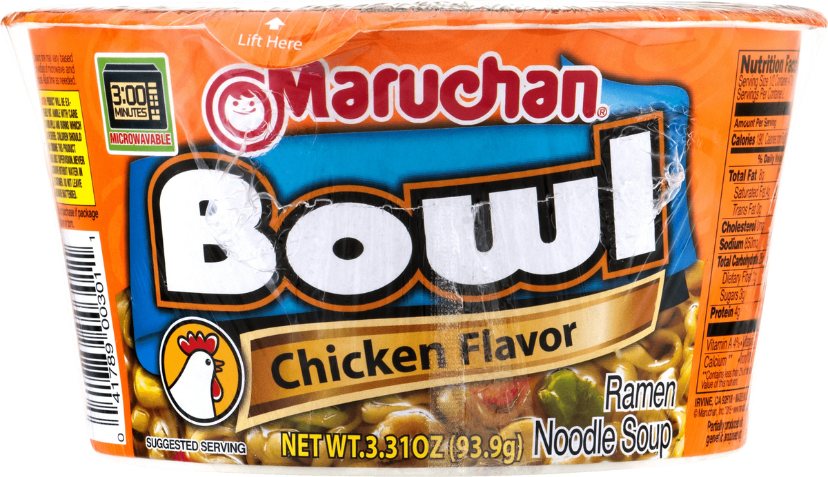 Chicken Ramen 6 Bowls 3.31 oz M461417